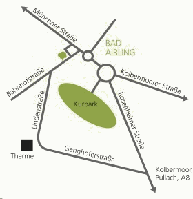 Anfahrtsplan zur Naturheilpraxis Masel in Bad Aibling
